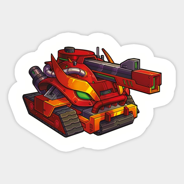 Micro Bots - Henry Sticker by Prometheus Game Labs